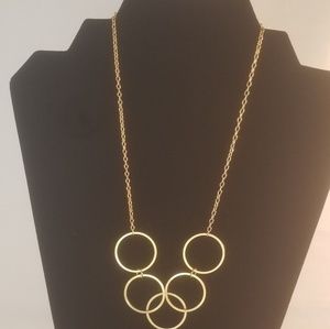 Price Cut!-NWOT Avon Infinity CirclesNecklace Gold